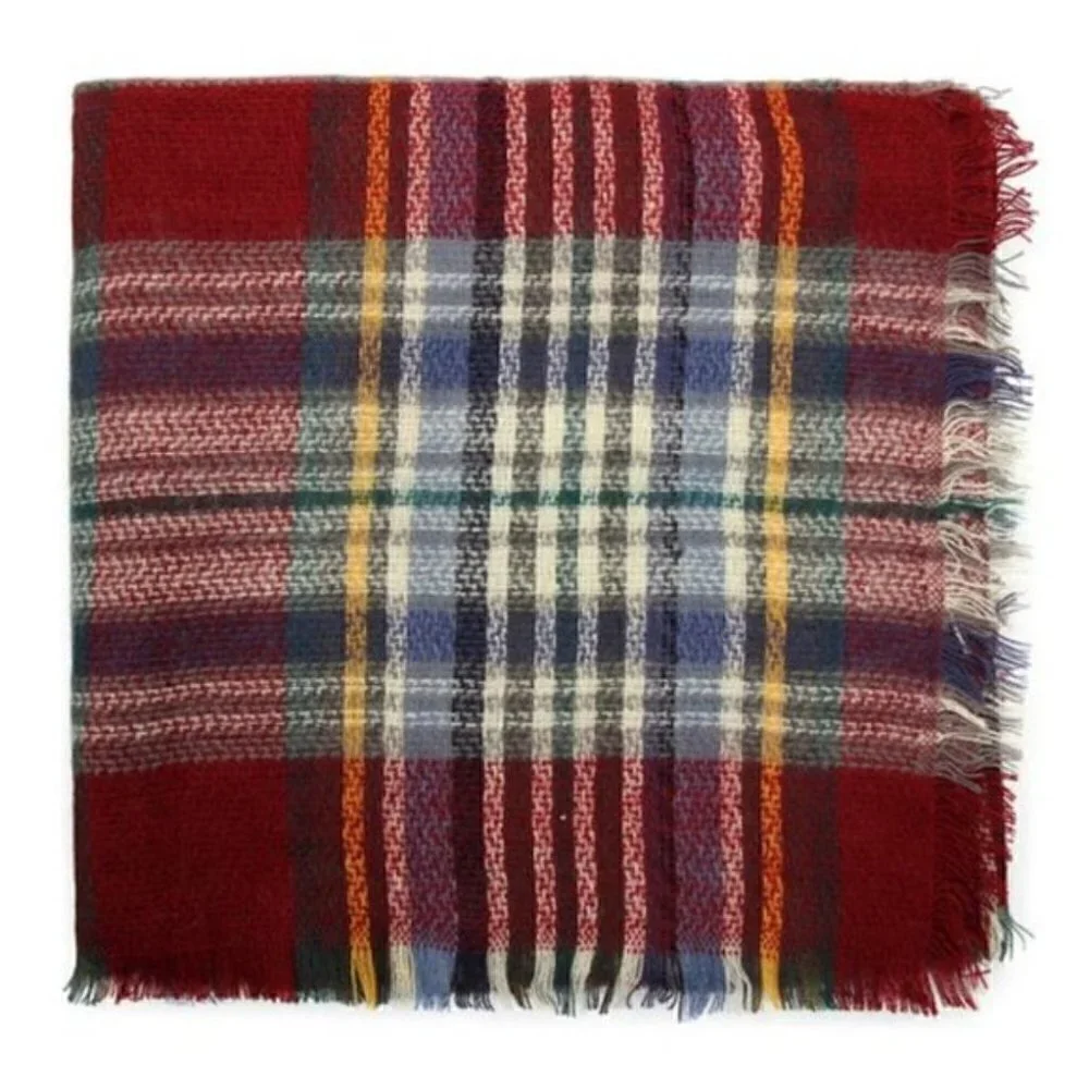 COLORFUL BLANKET SCARF